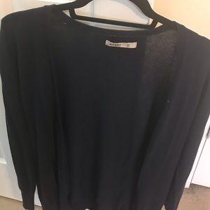 Navy Cardigan